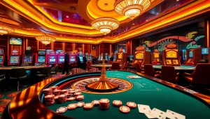 Experience the excitement at a casino table featuring 주소모음 strategies, vibrant roulette, and engaging players.