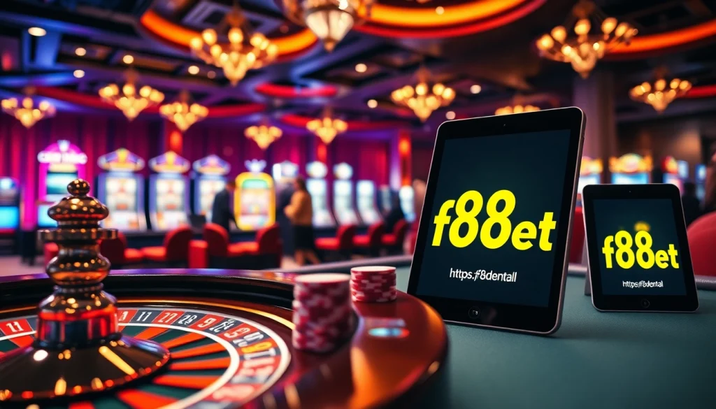 Experience thrilling online gambling at https://f8bet.dental/ with vibrant casino visuals.