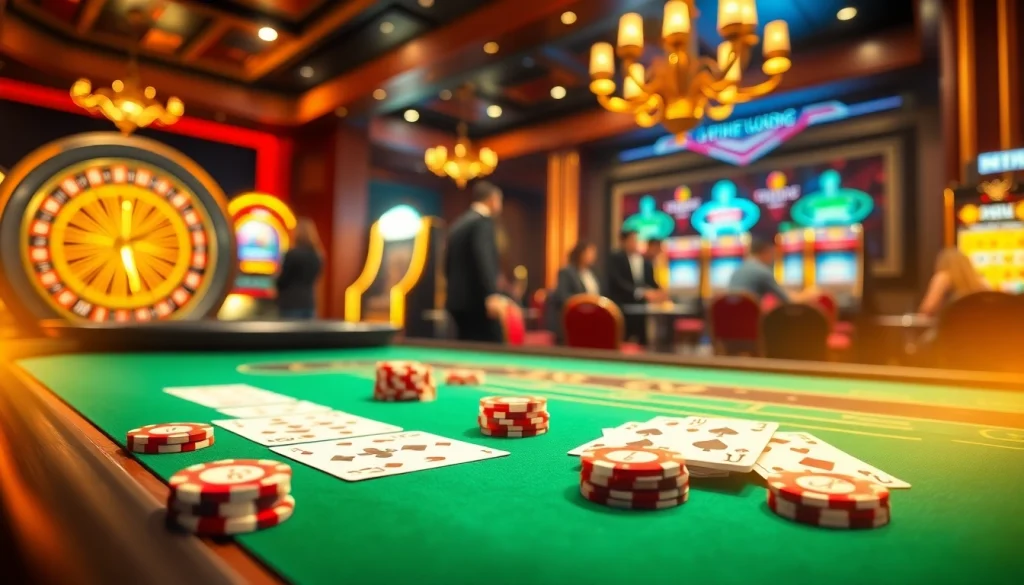 Experience thrilling gameplay at https://mm88.bar/ with an elegant casino atmosphere featuring poker and roulette.
