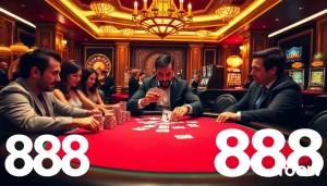 Experience the thrill of winning at 888 now with intense poker action and luxury surrounds.