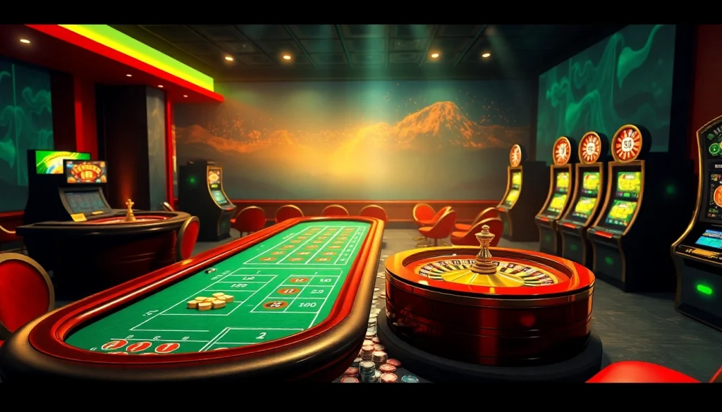 Experience thrilling gameplay with Link Vào S8 at luxurious casino tables filled with cards and chips.