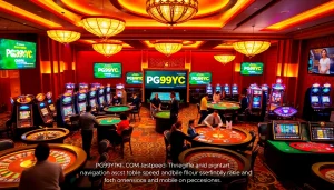 Experience the thrill of gaming at PG99YK COM with lively casino tables and exciting promotions.