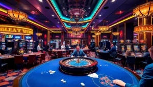 Experience the excitement of winning at 32win casino with engaging games and vibrant atmosphere.