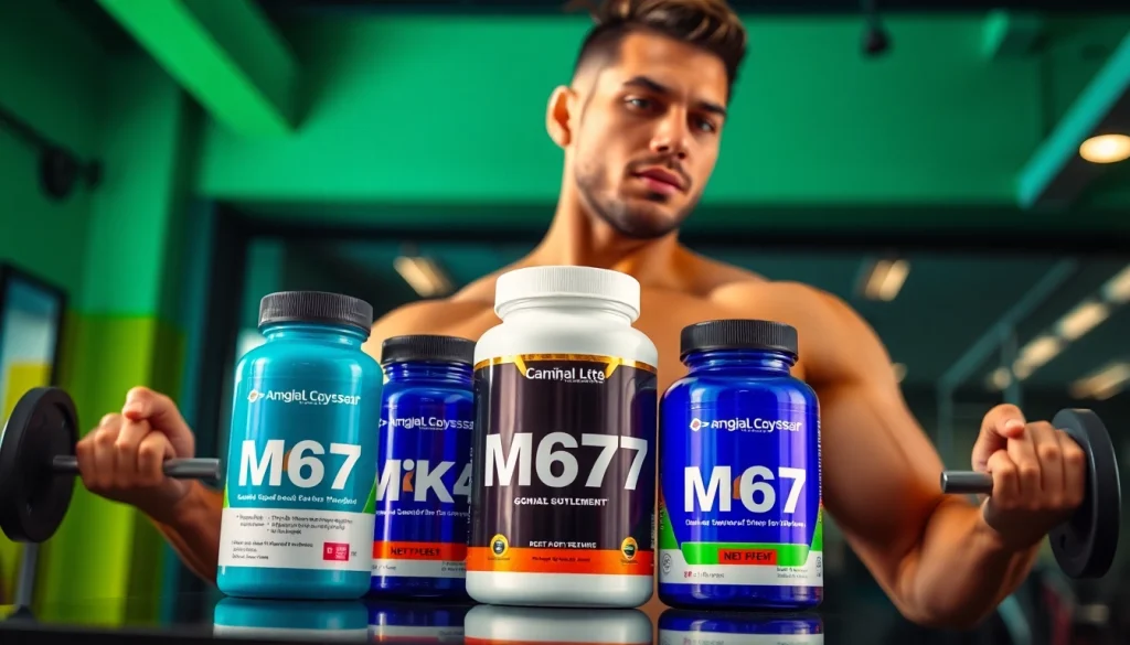 Boosting performance with mk677 in a dynamic fitness scene.