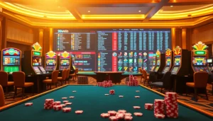 Engaging online gambling session featuring interactive elements from https://98win.exposed/ with vibrant casino visuals.