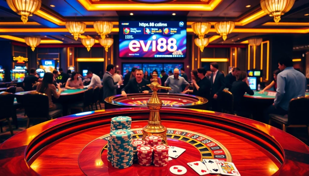 Experience the thrill of winning at https://ev88.claims/ with vibrant casino games and professional atmosphere.