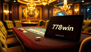 Experience thrilling gaming at https://78win.school/ with poker and roulette in an elegant casino setting.