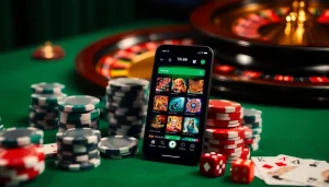 Trải nghiệm sự hứng khởi của trò chơi tik 88 với cảnh sòng bạc sống động.