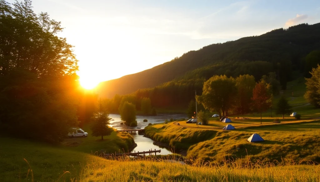 Découvrez le camping Bouillon au bord de la Semois, un lieu idéal pour des vacances en nature.