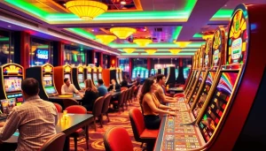 Experience the excitement of the best online casinos in Canada with lively gaming environments and vibrant atmospheres.