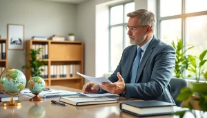 Engaging attorney discussing agricultural law principles with clients to ensure compliance.