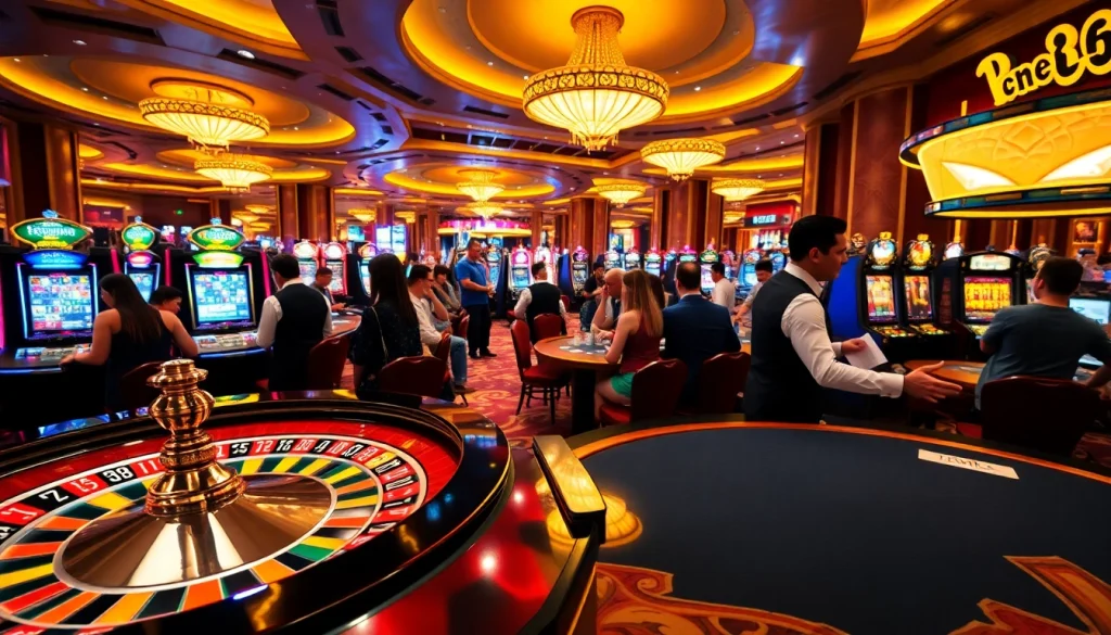 Experience the thrill of 789win at a vibrant casino with engaging games and players.