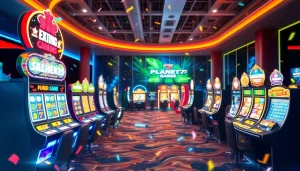 Rasakan keseruan dari PLANET77 game dalam lingkungan bermain yang dinamis dan berwarna.