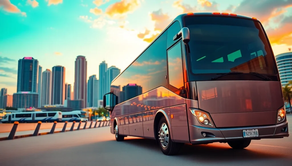 Book transportation through https://miamicharterbus.com for a stylish Miami charter bus experience.