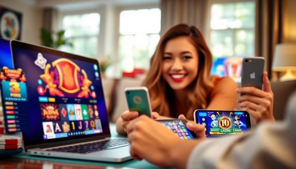 Discover engaging options at the best online casinos in South Carolina featuring colorful game interfaces.
