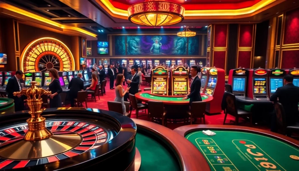 Experience the thrill of 33win with vibrant casino games featuring roulette, poker, and slot machines.