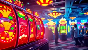 เล่นสล็อตออนไลน์ ผ่านทางออนไลน์ในบรรยากาศคาสิโนที่มีสีสันสดใส