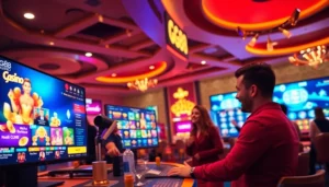 Exciting GG88 online casino experience showcasing vibrant gaming options and user engagement.