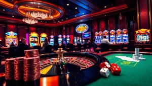 Engage with competitive gaming at uu88, featuring dynamic poker play and vibrant casino tables.