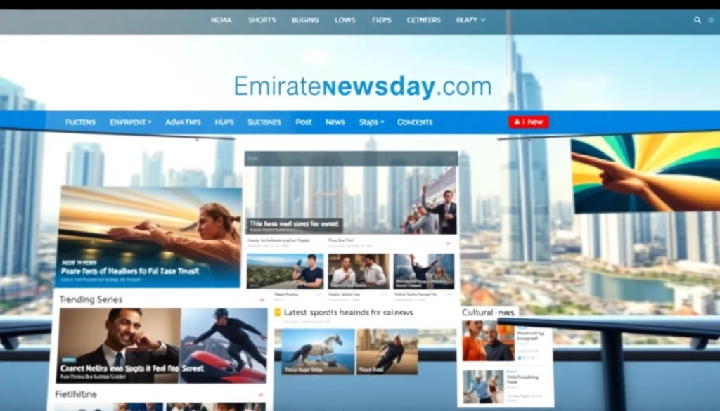 موقع Emiratenewsday.com يعرض آخر الأخبار العاجلة والتحليلات العميقة لتطورات الأحداث.