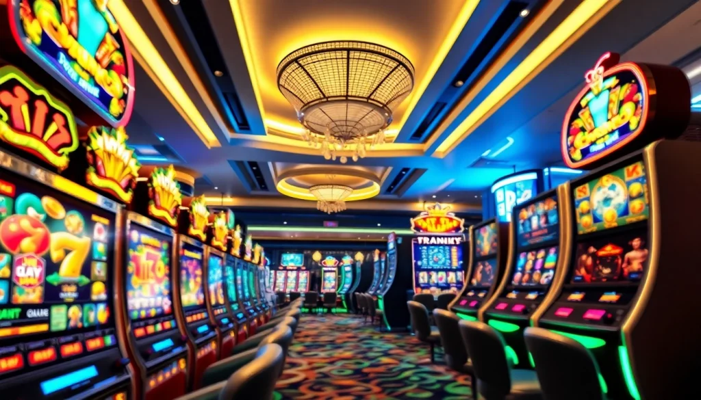 Rasakan keseruan bermain istana777 bet dengan mesin slot berwarna-warni di kasino modern.