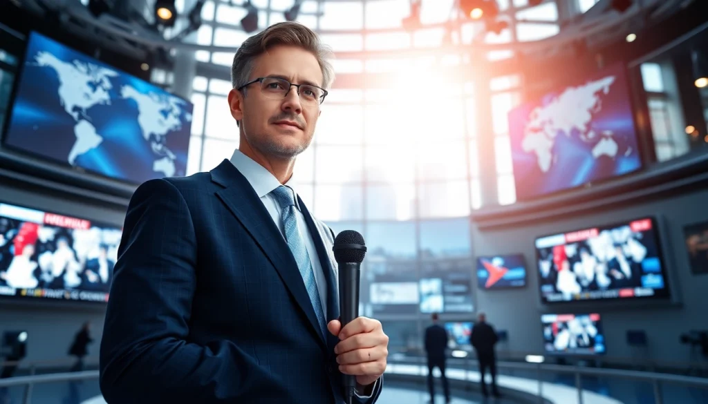 احصل على آخر الأخبار من saudiwadi.com مع مراسل أخبار محترف داخل استوديو حديث.