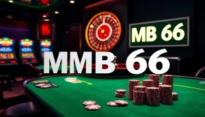 Experience thrilling gameplay at MB 66 with elegant casino tables and exciting gaming action.
