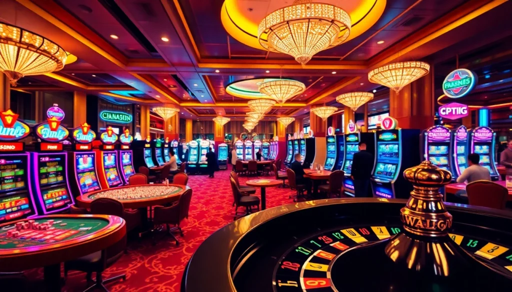 Experience thrilling gameplay at https://thabets.it.com/ with vibrant casino visuals of poker chips and roulette.