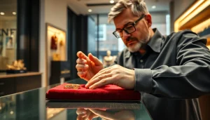 Evaluate your gold with expert appraisal services for Goldankauf in der Nähe.