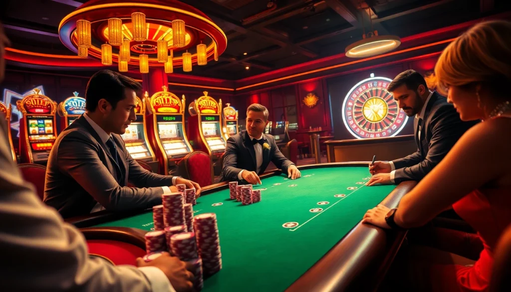Experience the thrill of high-stakes poker at 22JL casino, where luxury meets excitement.