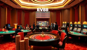 Experience the excitement at Nhà cái EV88 with luxurious casino games and high-stakes betting.
