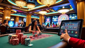 Experience thrilling gameplay at https://bong99.pro/ with colorful poker chips and a live dealer table.