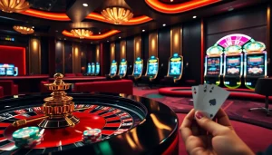Experience the thrill of winning at Trang Chủ QQ88 with vibrant casino elements and dynamic gameplay.