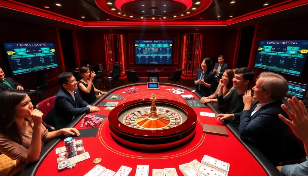Experience the thrilling atmosphere at https://68vip.plus/ with live gaming and vibrant casino visuals.