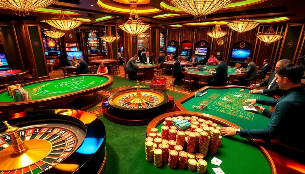 Experience the excitement at XX88 with vibrant casino tables and thrilling gameplay.