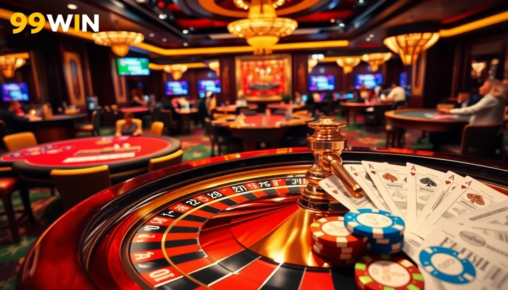 Win big at 99WIN with exciting casino games and vibrant betting action.