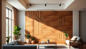 Transform your interior with stunning panel wall wood design enhancing warmth and style.