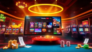 Experience thrilling gambling action with Onicplay's captivating online casino games featuring vibrant interfaces.