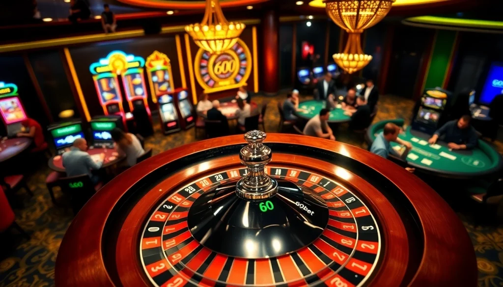 Experience thrilling games at 600bet's secure online casino with vibrant roulette and poker action.