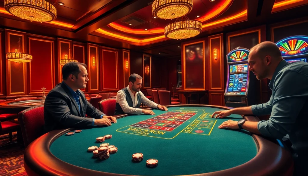 Casual players enjoying an exciting session at a blackjack table as S8 jackpots increase.