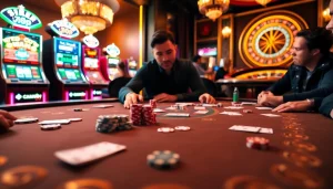 Experience thrilling gameplay at 789p with vibrant casino tables and engaging players.