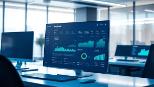 Anyone Dashboard showcasing a user-friendly technology interface with community engagement metrics.