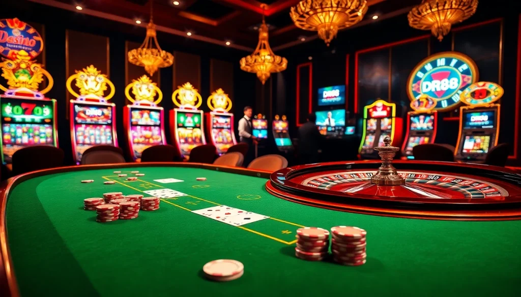 Experience thrilling baccarat and poker action at dr88, where luxury meets excitement in online gambling.
