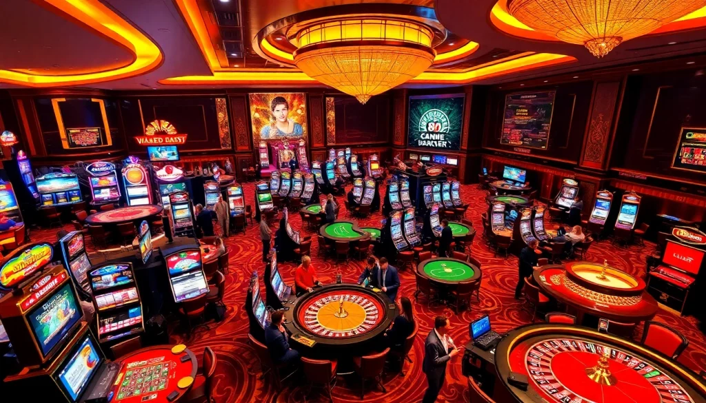 Experience the thrill of gambling at LC88 Marketing's luxurious casino activities.