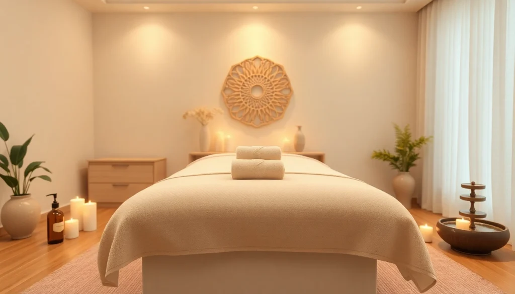 Experience a relaxing 출장마사지 in a serene home atmosphere with soothing elements.