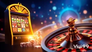 Experience the thrill of gambling with Vua99's exciting online casino interface and games.