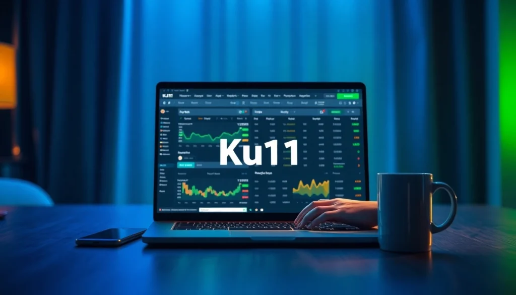 Innovative online betting platform interface featuring Ku11, engaging user experience.
