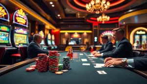 Experience thrilling gambling moments at mb 88 with vibrant casino tables and exciting games.