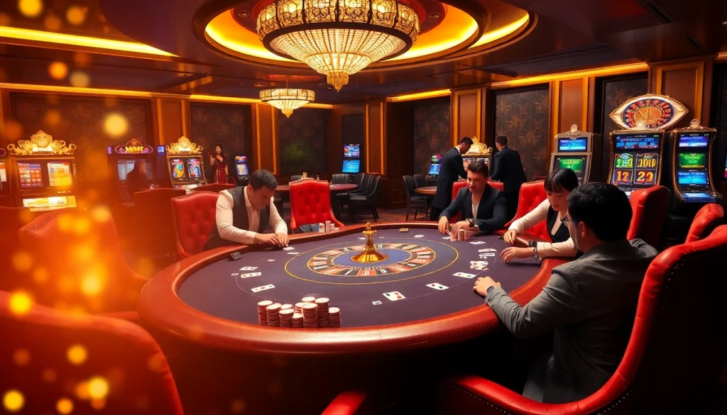 Winning at poker with strategies from https://king88.vote/ in a luxurious casino setting.