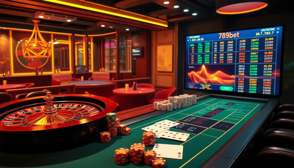 Experience excitement on trang chủ 789bet with vibrant casino games and betting elements.